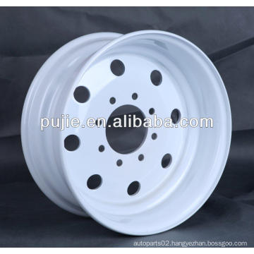 Trailer steel wheel